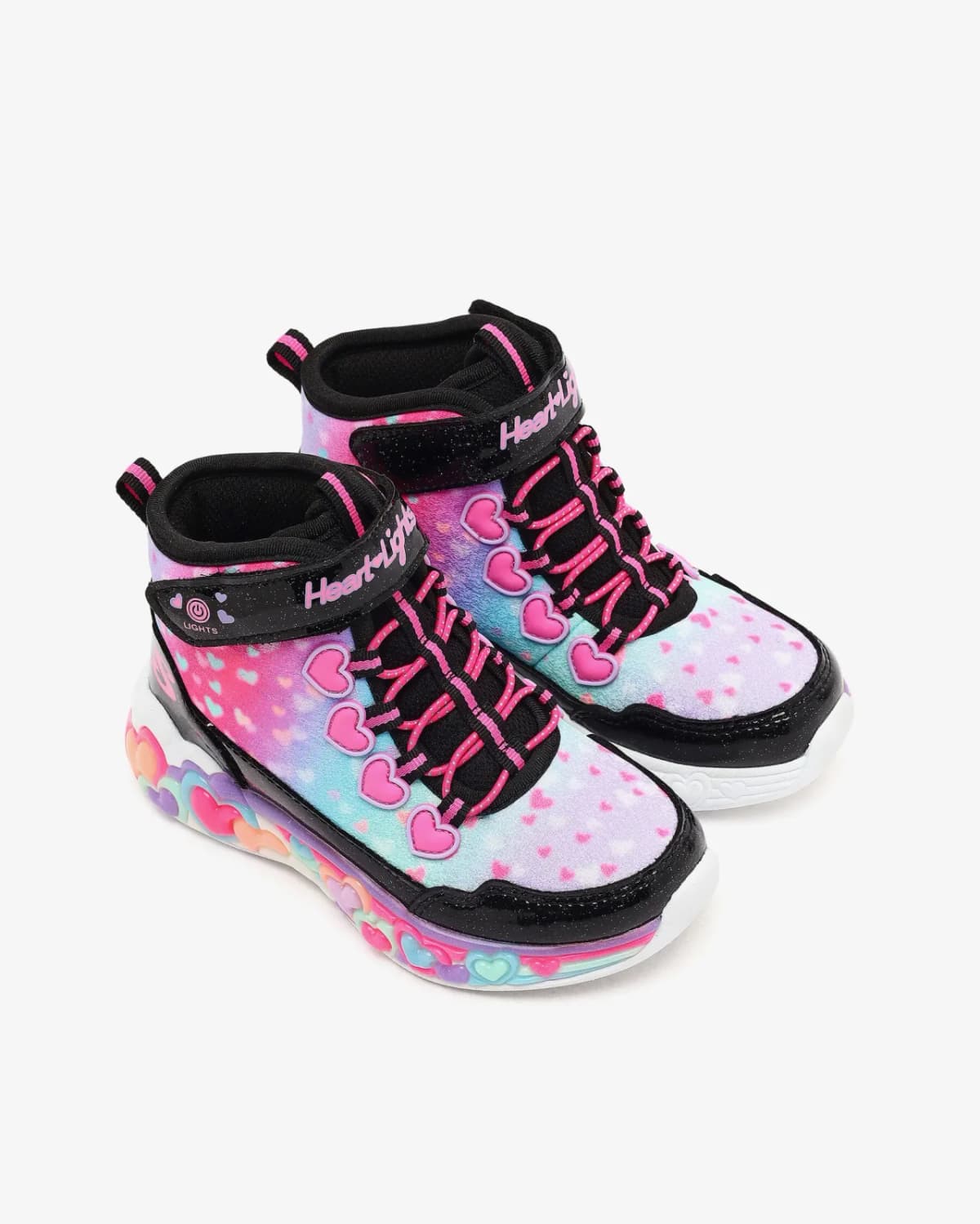 Skechers Eternal Heart Lights Büyük Kız Çocuk Siyah Işıklı Bot · 303262L-BKMT (6/6)
