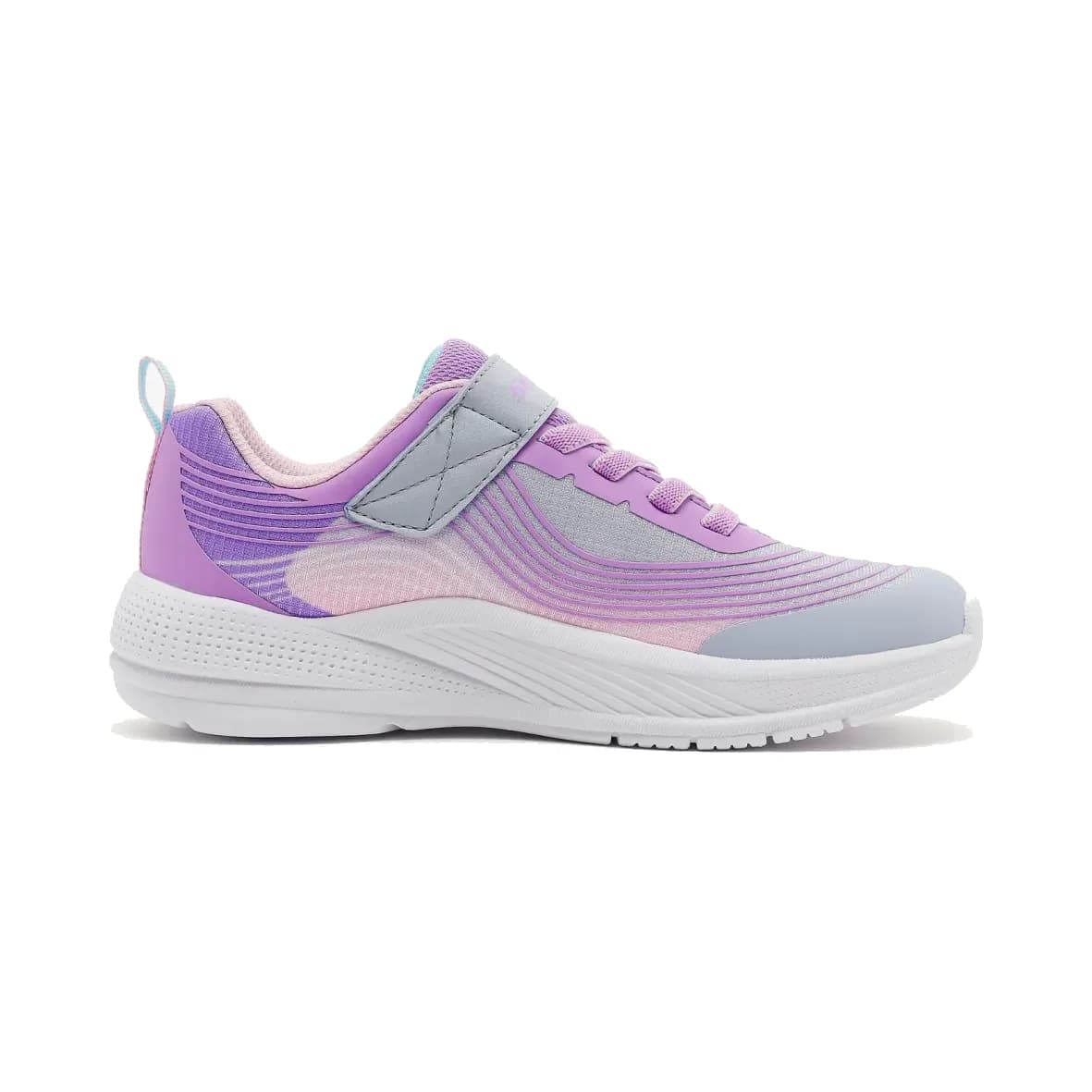Skechers Microspec Advance Büyük Kız Çocuk Gri Spor Ayakkabı · 303575L-LGMT