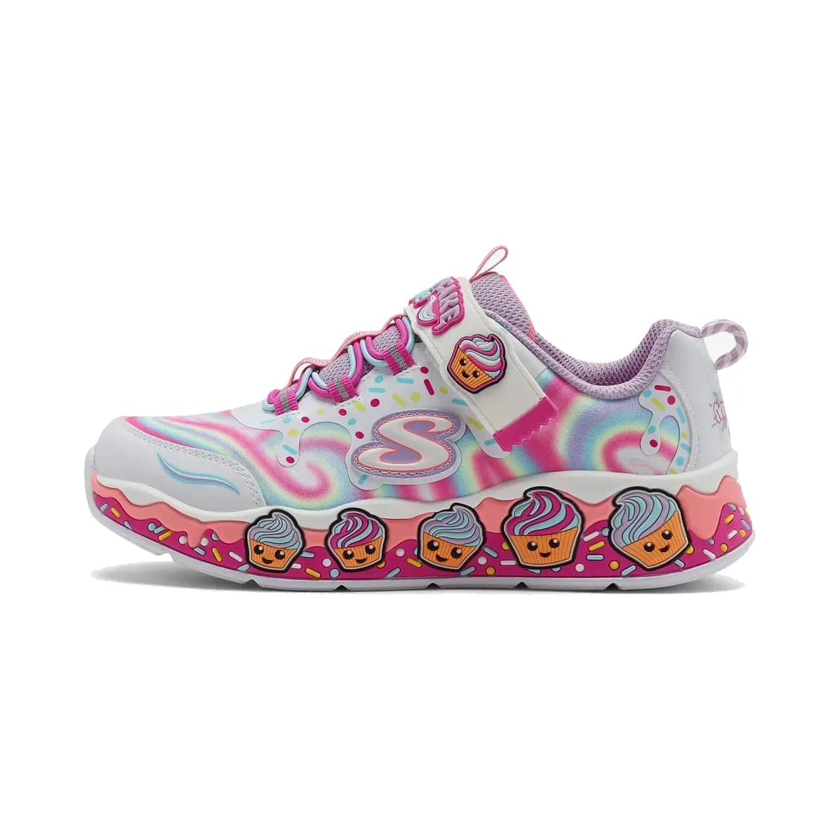 Skechers Cupcake Cutie Büyük Kız Çocuk Beyaz Spor Ayakkabı · 303627L-WMLT (2/7)