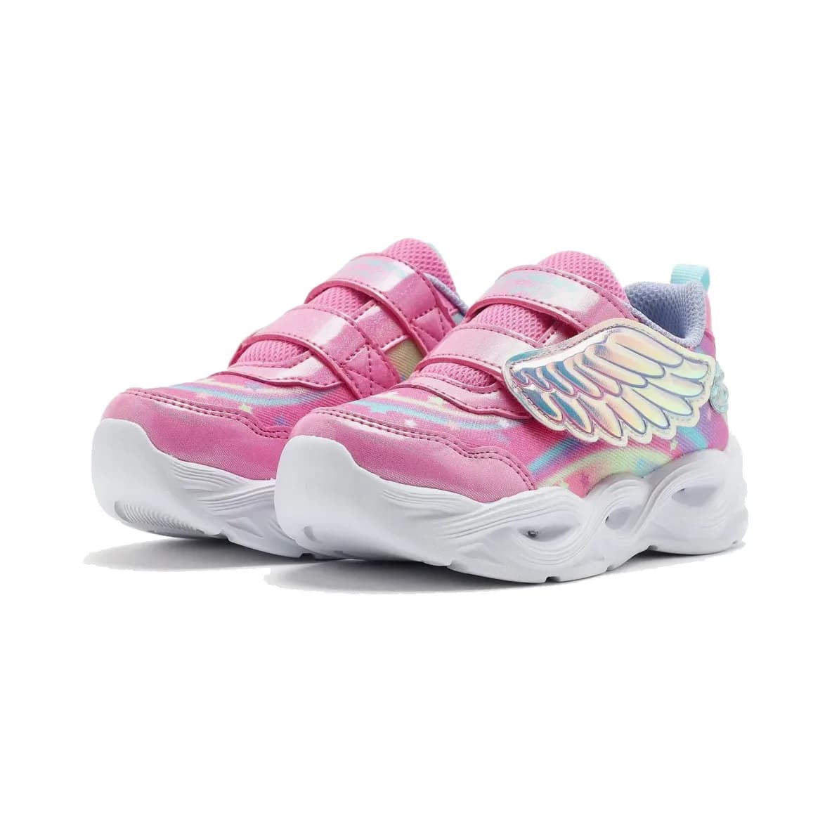 Skechers Twisty Glow Küçük Kız Çocuk Pembe Spor Ayakkabı · 303718N-PKMT (3/8)