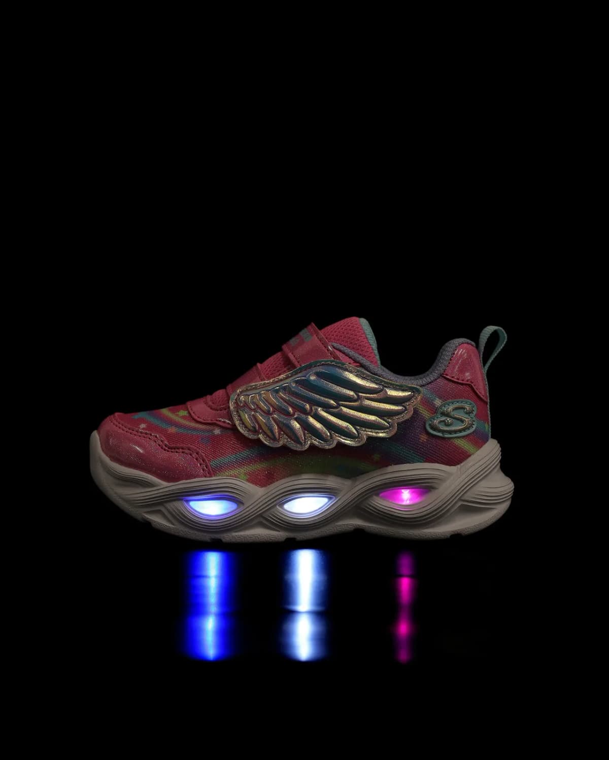 Skechers Twisty Glow Küçük Kız Çocuk Pembe Spor Ayakkabı · 303718N-PKMT (8/8)