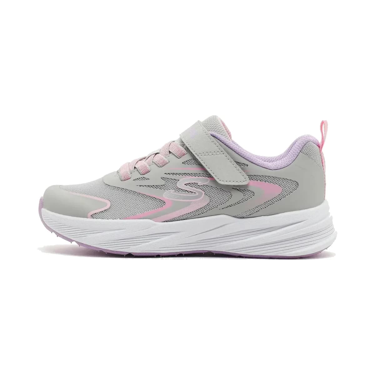 Skechers Microspec Tread - Hyper Speed Büyük Kız Çocuk Gri Spor Ayakkabı · 303882L-LGMT (2/5)