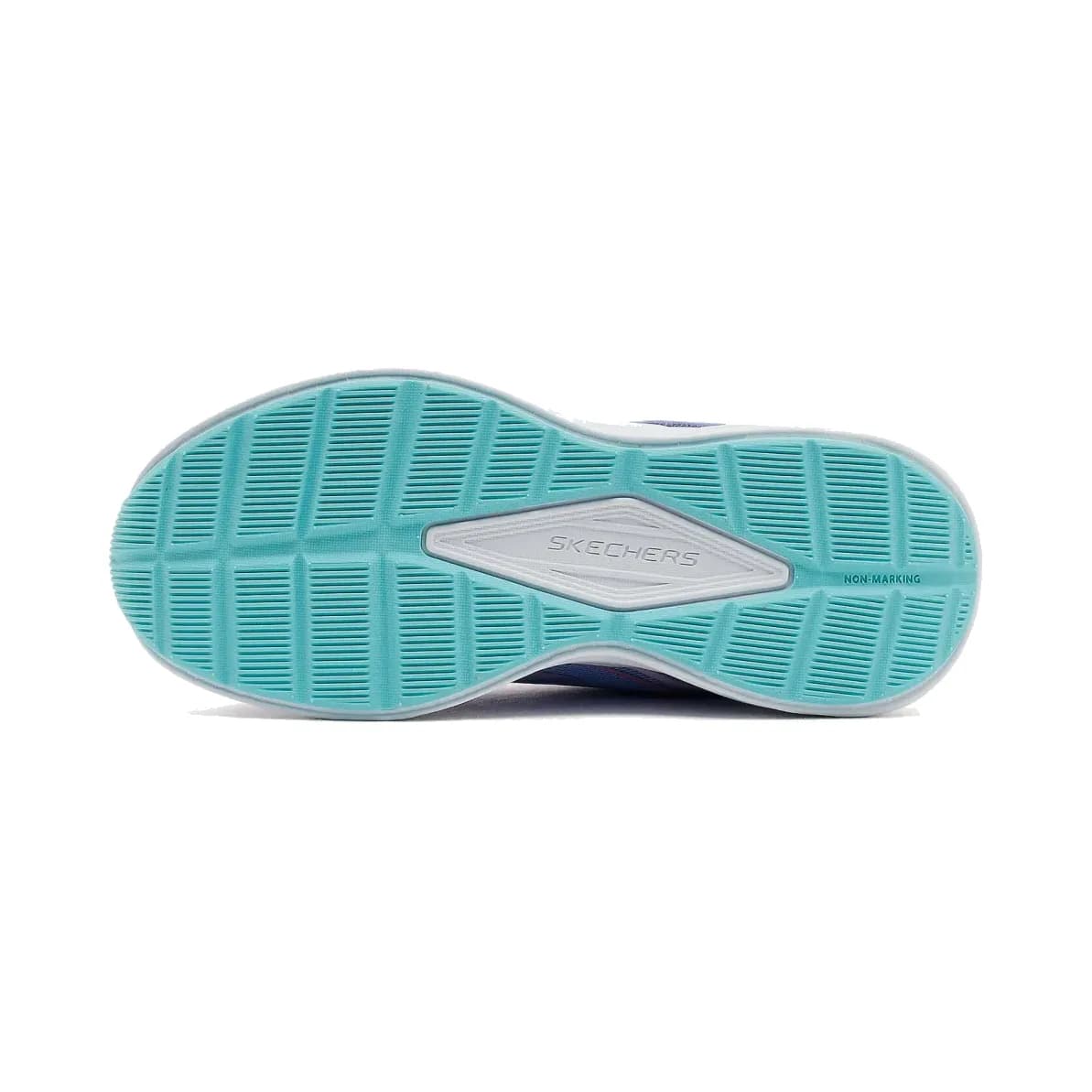 Skechers Microspec Tread - Hyper Speed Büyük Kız Çocuk Gri Spor Ayakkabı · 303882L-PWMT (4/5)