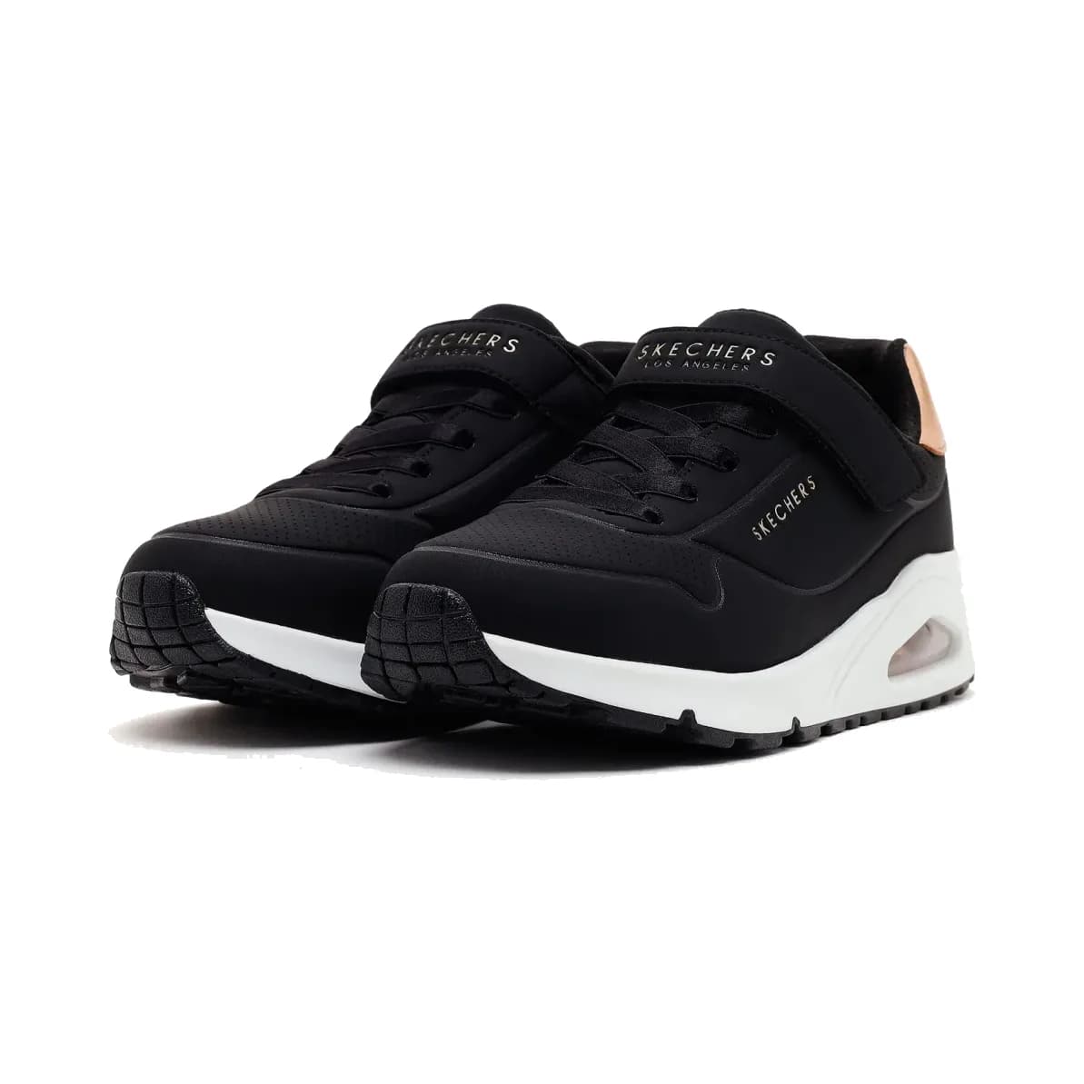 Skechers Uno Gen1 - Shimmer Core Büyük Kız Çocuk Siyah Sneakers · 310546L-BLK (3/5)