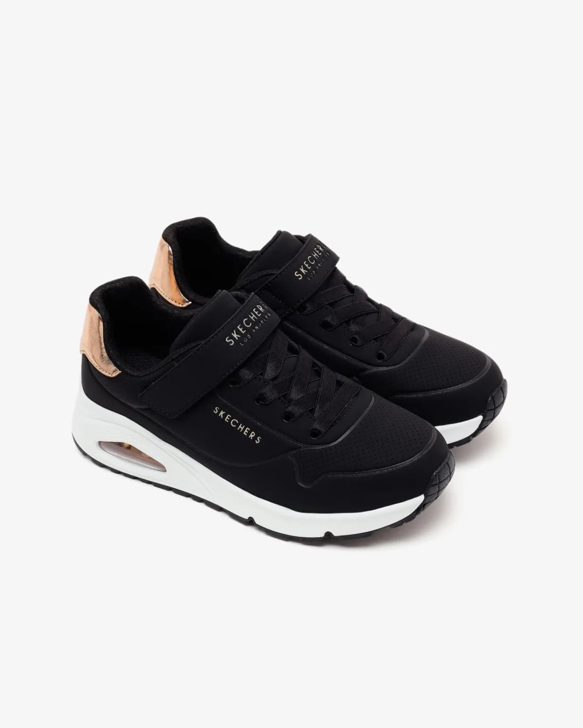 Skechers Uno Gen1 - Shimmer Core Büyük Kız Çocuk Siyah Sneakers · 310546L-BLK (5/5)