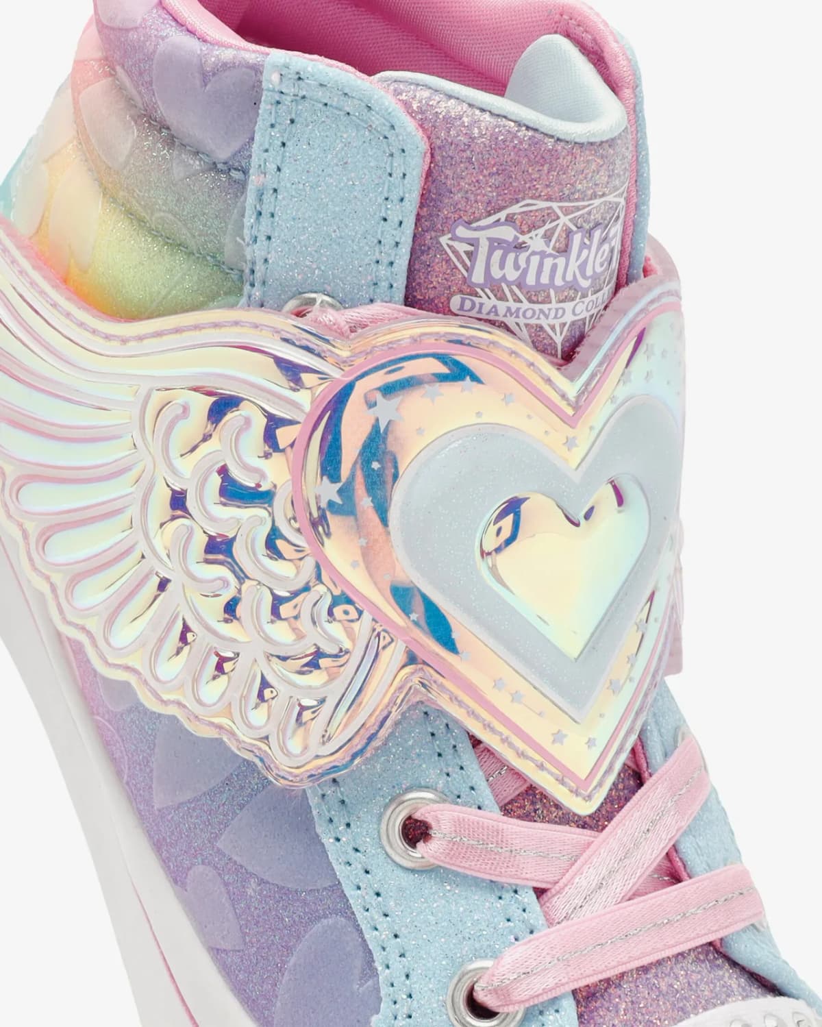 Skechers Twi-lites 2.0 - Flying Love Büyük Kız Çocuk Mavi Işıklı Spor Ayakkabı · 314393L-LBMT (11/12)