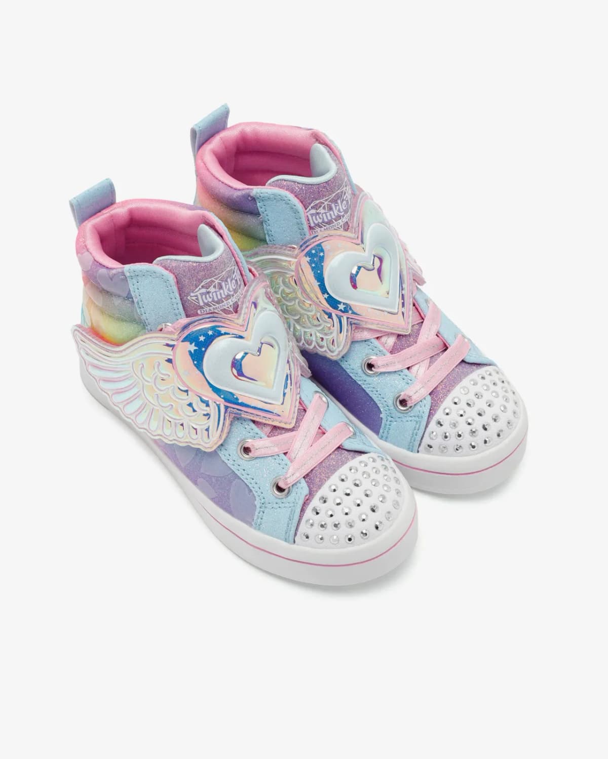 Skechers Twi-lites 2.0 - Flying Love Büyük Kız Çocuk Mavi Işıklı Spor Ayakkabı · 314393L-LBMT (6/12)
