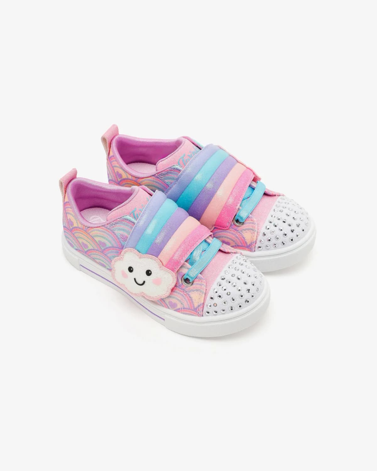 Skechers Twinkle Sparks - Cloud Cutie Küçük Kız Çocuk Mor Işıklı Spor Ayakkabı · 314828N-LVMT (5/6)