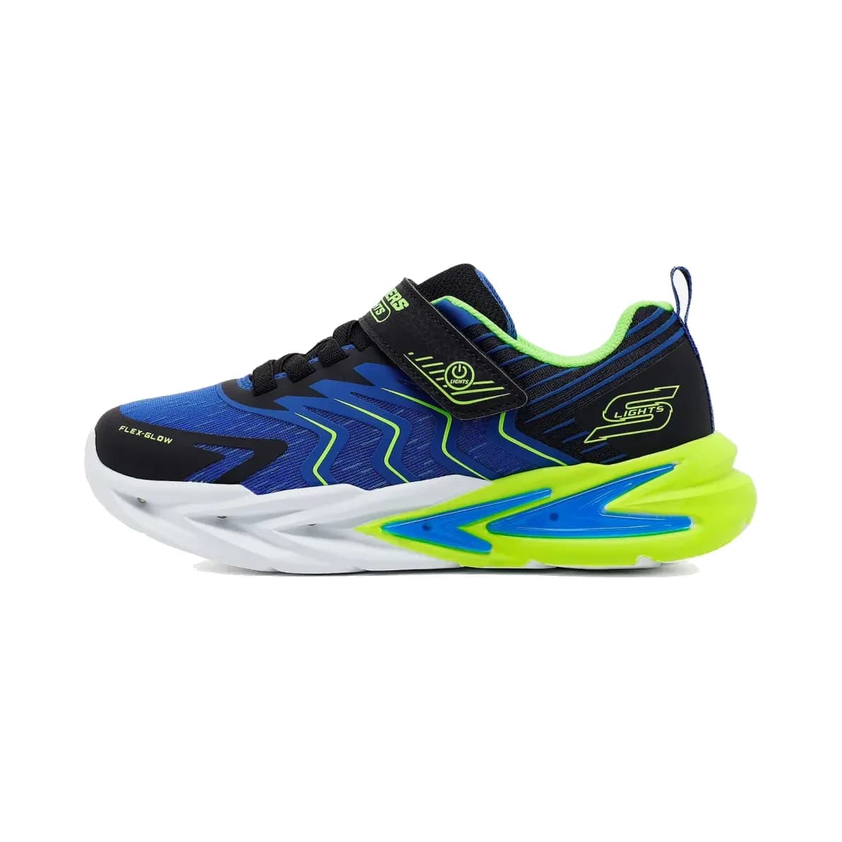 Skechers Flex-glow Ultra Büyük Erkek Çocuk Siyah Işıklı Spor Ayakkabı · 400141L-BBLM (2/6)