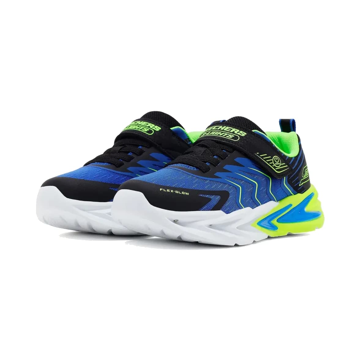 Skechers Flex-glow Ultra Büyük Erkek Çocuk Siyah Işıklı Spor Ayakkabı · 400141L-BBLM (3/6)