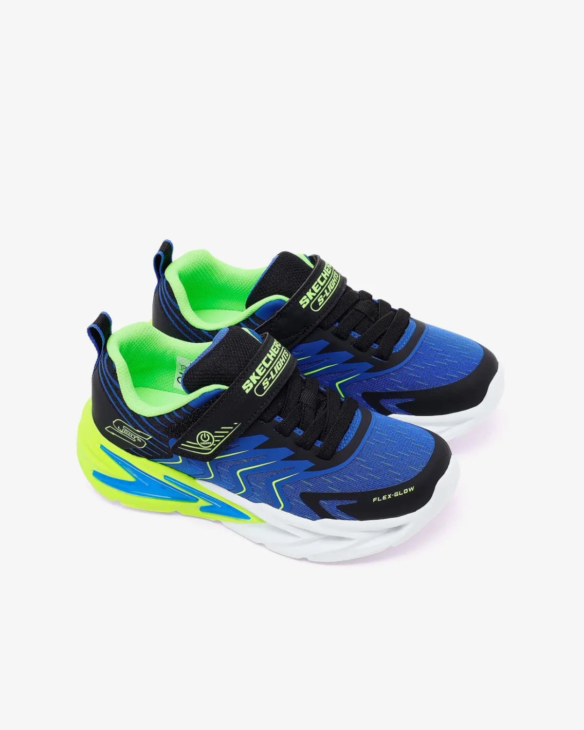 Skechers Flex-glow Ultra Büyük Erkek Çocuk Siyah Işıklı Spor Ayakkabı · 400141L-BBLM (5/6)