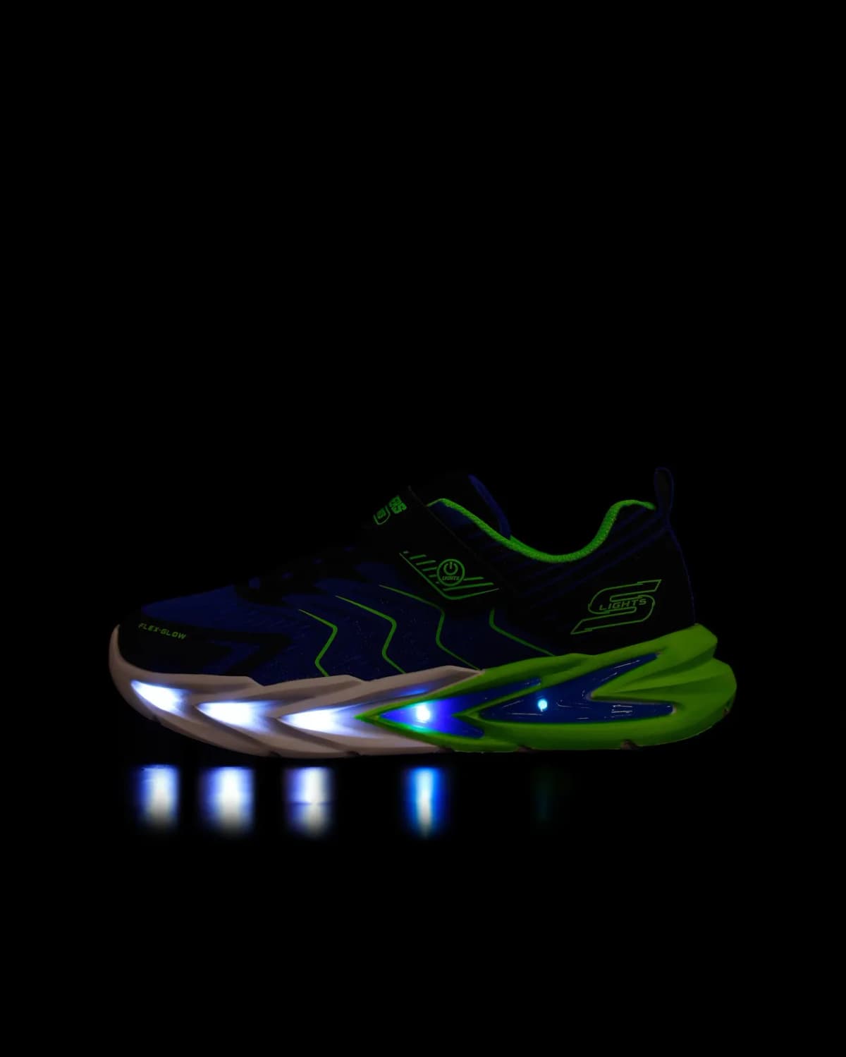 Skechers Flex-glow Ultra Büyük Erkek Çocuk Siyah Işıklı Spor Ayakkabı · 400141L-BBLM (6/6)