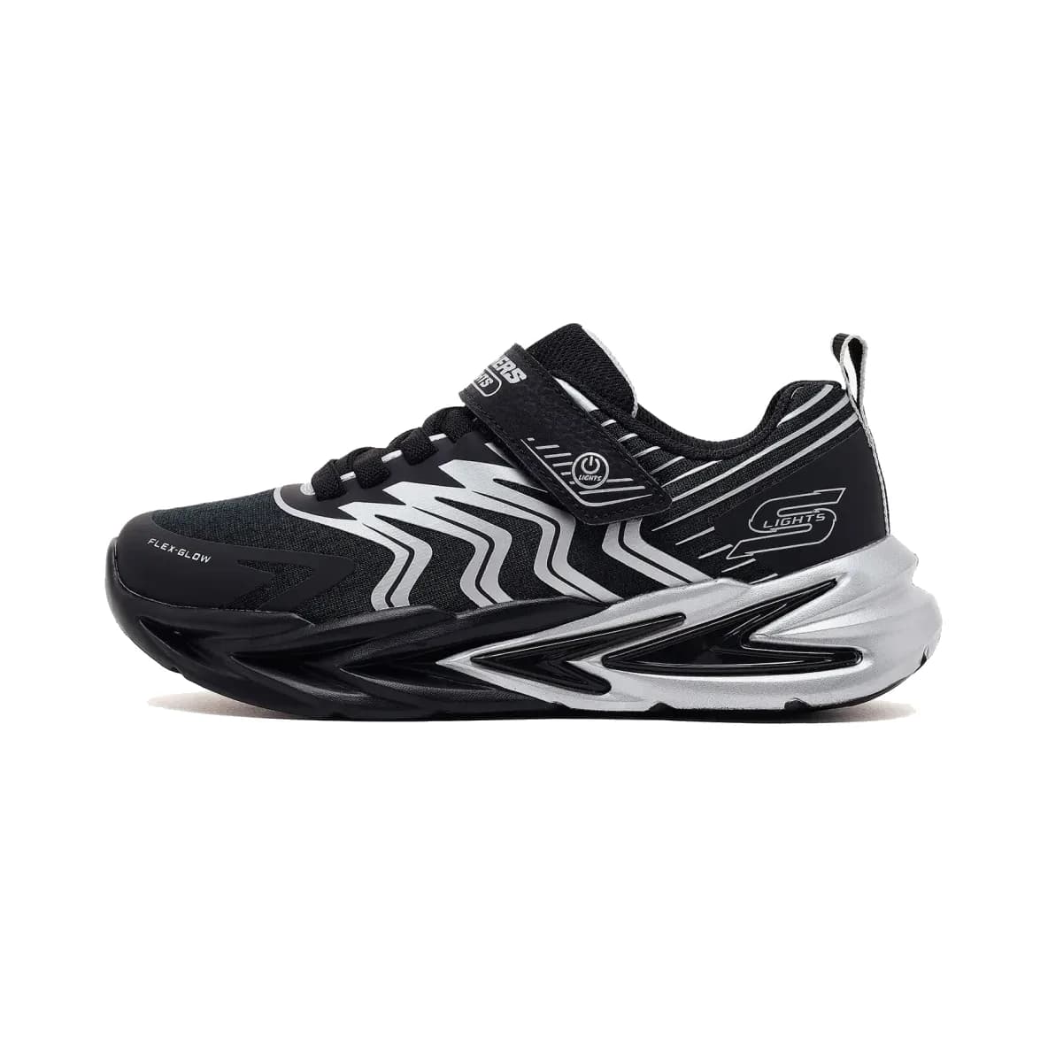 Skechers Flex-glow Ultra Büyük Erkek Çocuk Siyah Işıklı Spor Ayakkabı · 400141L-BKSL (2/6)