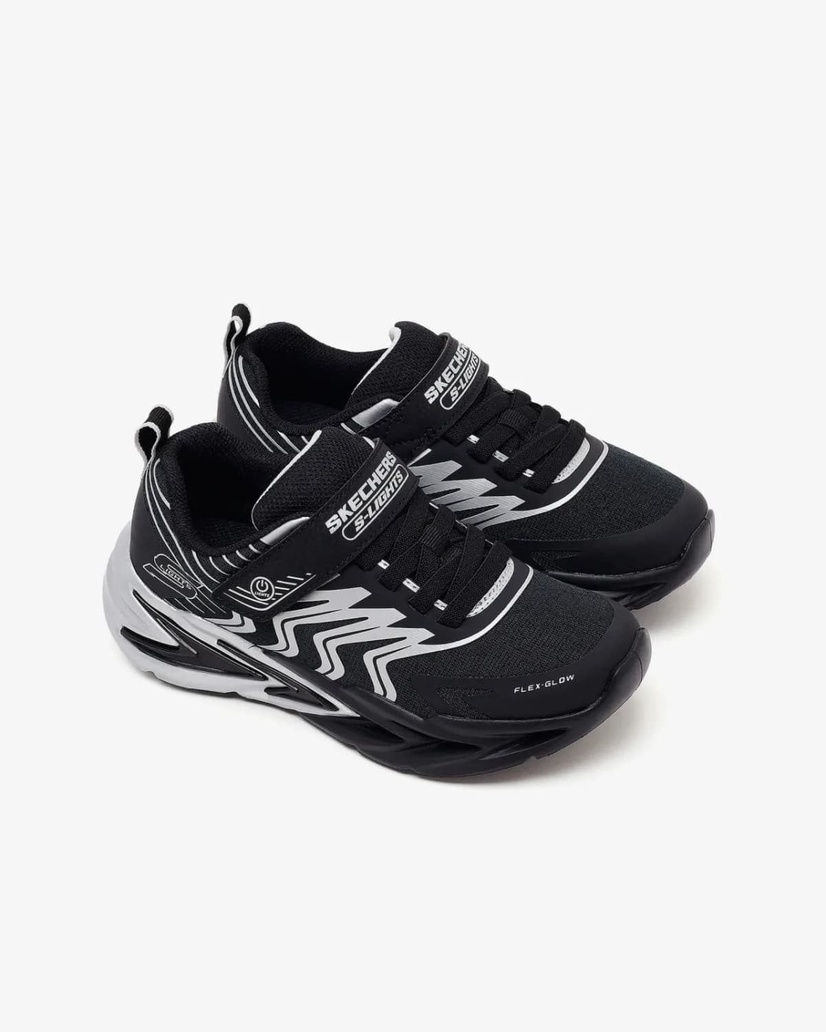 Skechers Flex-glow Ultra Büyük Erkek Çocuk Siyah Işıklı Spor Ayakkabı · 400141L-BKSL (5/6)