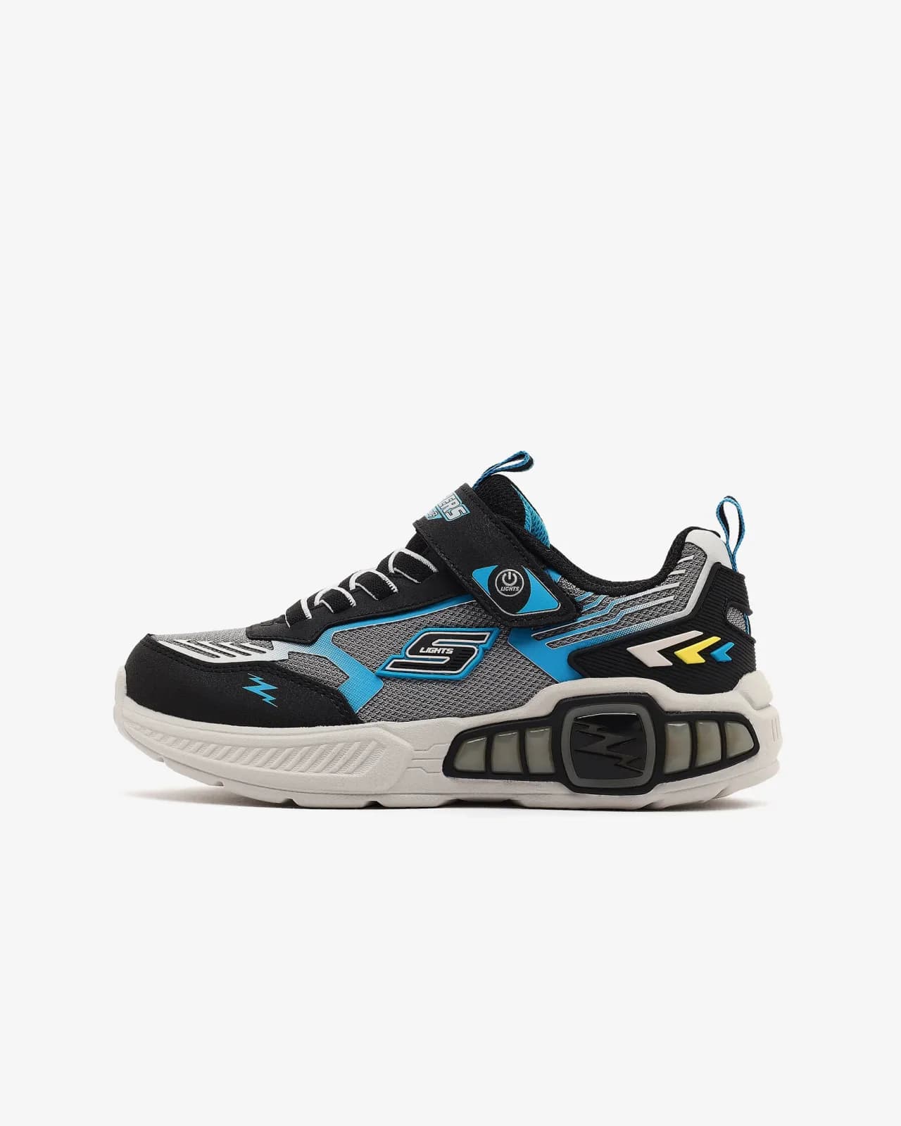 Light Storm 3 Büyük Erkek Çocuk Siyah Işıklı Spor Ayakkabı