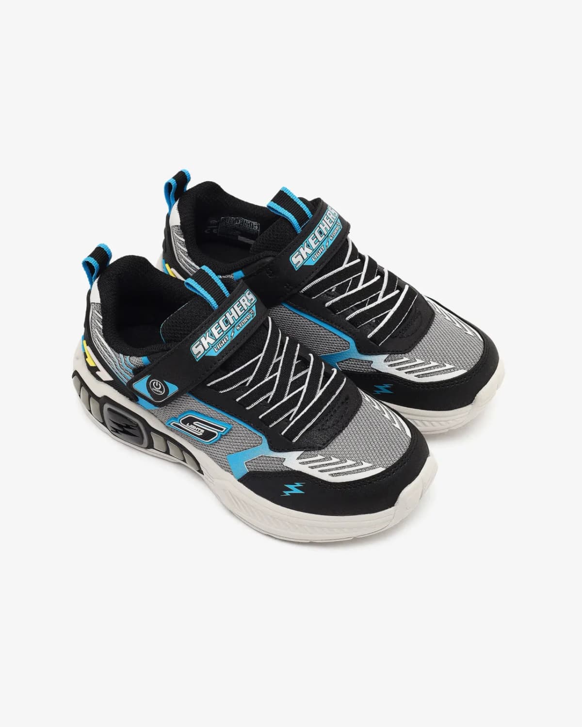 Skechers Light Storm 3.0 Büyük Erkek Çocuk Siyah Işıklı Spor Ayakkabı · 400151L-BCBL (5/5)