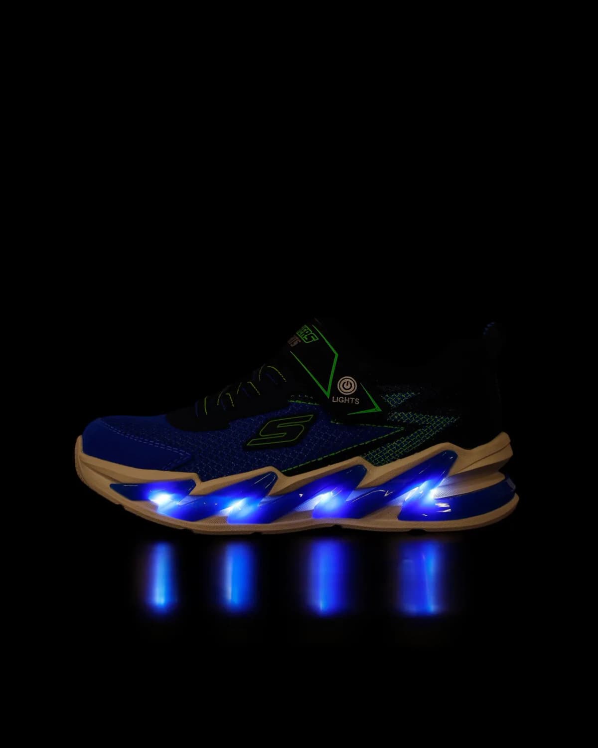 Skechers Light-surge Büyük Erkek Çocuk Siyah Işıklı Spor Ayakkabı · 400200L-BBLM (2/6)