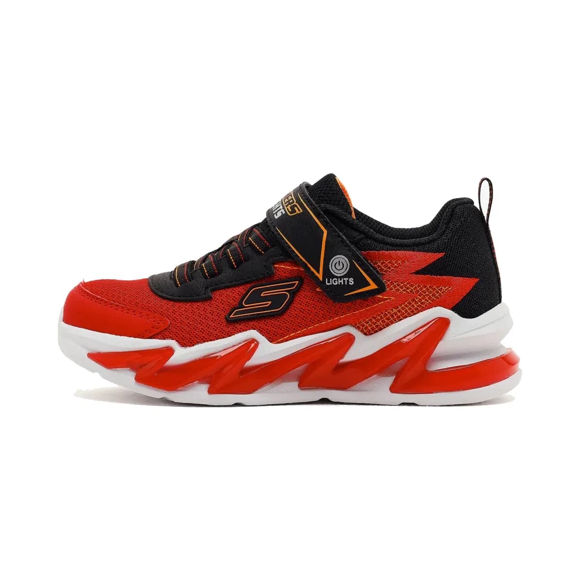 Skechers Light-surge Büyük Erkek Çocuk Kırmızı Işıklı Spor Ayakkabı · 400200L-RDBK (2/6)