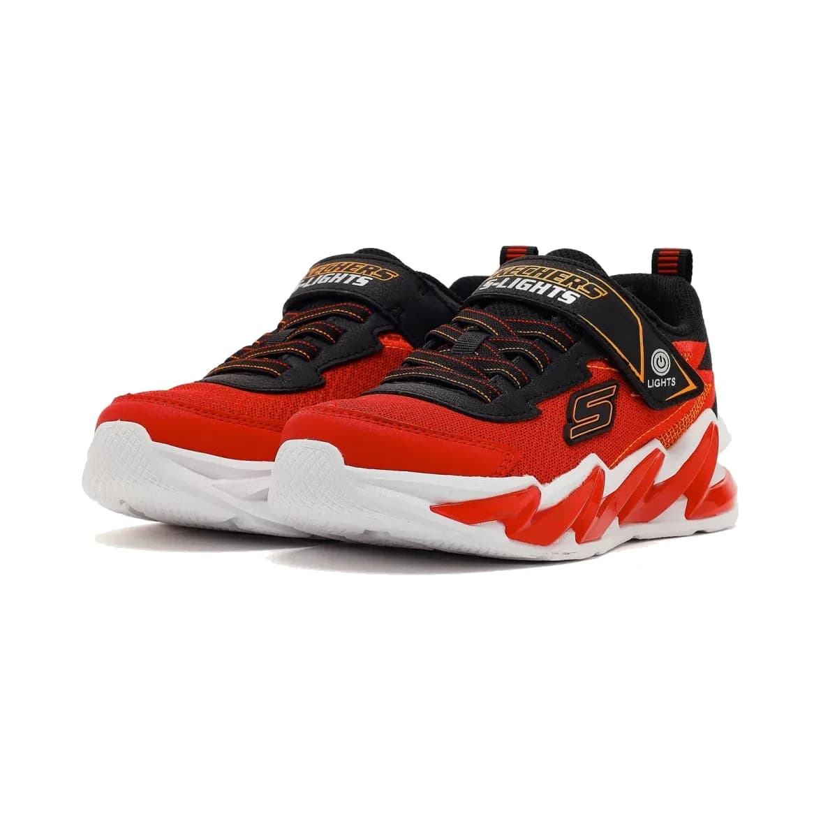 Skechers Light-surge Büyük Erkek Çocuk Kırmızı Işıklı Spor Ayakkabı · 400200L-RDBK (3/6)