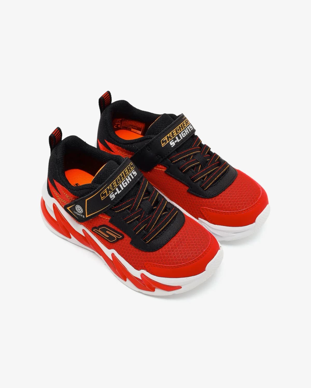 Skechers Light-surge Büyük Erkek Çocuk Kırmızı Işıklı Spor Ayakkabı · 400200L-RDBK (5/6)