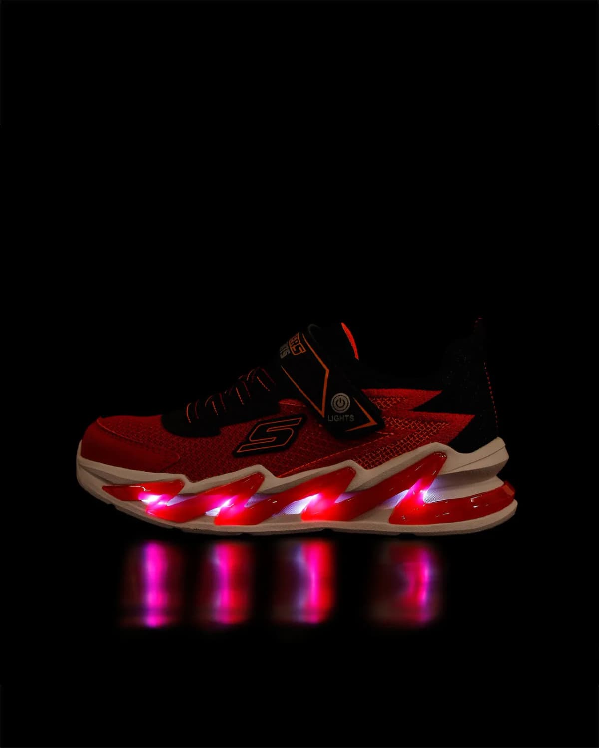 Skechers Light-surge Büyük Erkek Çocuk Kırmızı Işıklı Spor Ayakkabı · 400200L-RDBK (6/6)