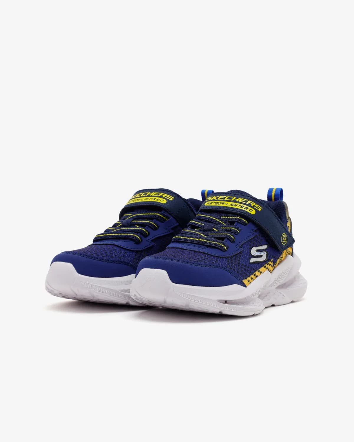 Skechers Meteor-lights 2.0 Büyük Erkek Çocuk Lacivert Işıklı Spor Ayakkabı — Mavi · 401490L-NVYL (3/6)