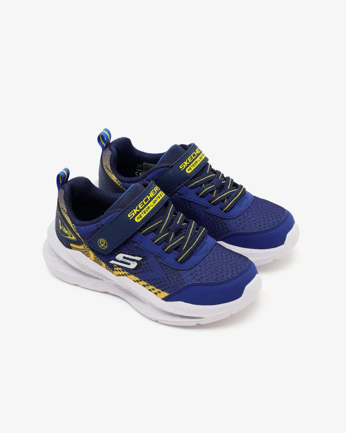 Skechers Meteor-lights 2.0 Büyük Erkek Çocuk Lacivert Işıklı Spor Ayakkabı — Mavi · 401490L-NVYL (5/6)