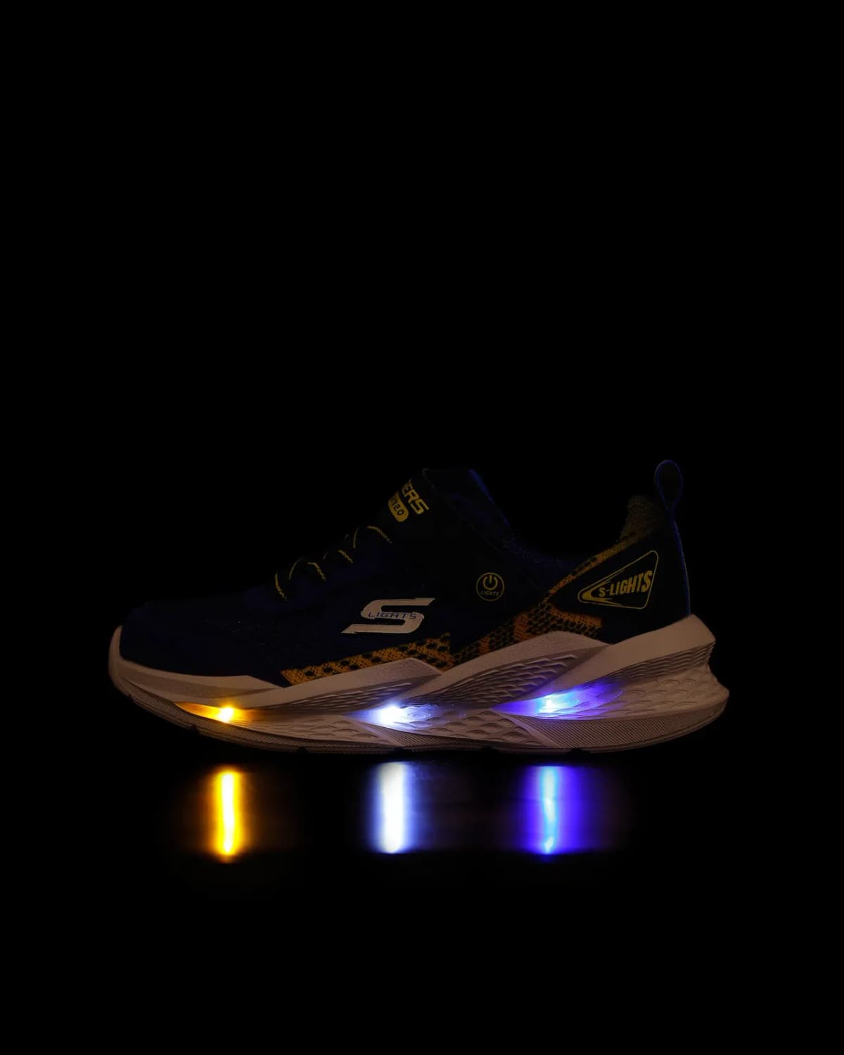 Skechers Meteor-lights 2.0 Büyük Erkek Çocuk Lacivert Işıklı Spor Ayakkabı — Mavi · 401490L-NVYL (6/6)
