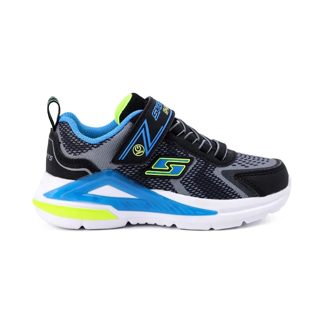 Skechers S Lights Tri Namics Çocuk Spor Ayakkabı Siyah · 401660L-BKYB