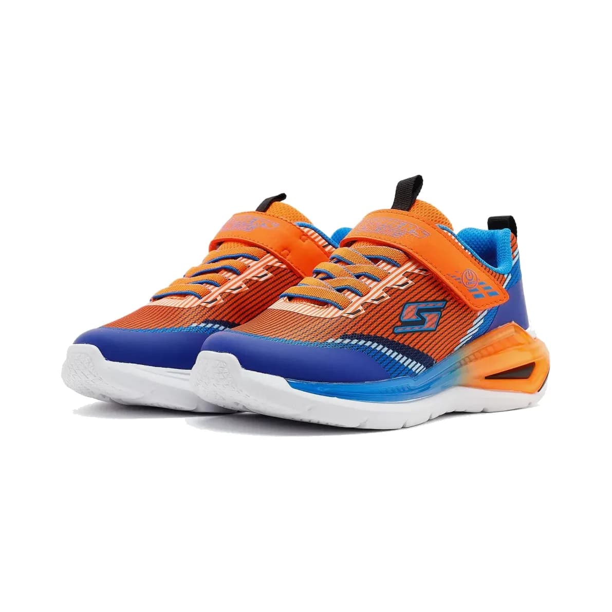 Skechers Tri-namics 2.0 Büyük Erkek Çocuk Turuncu Işıklı Spor Ayakkabı · 401661L-ORMT (3/6)