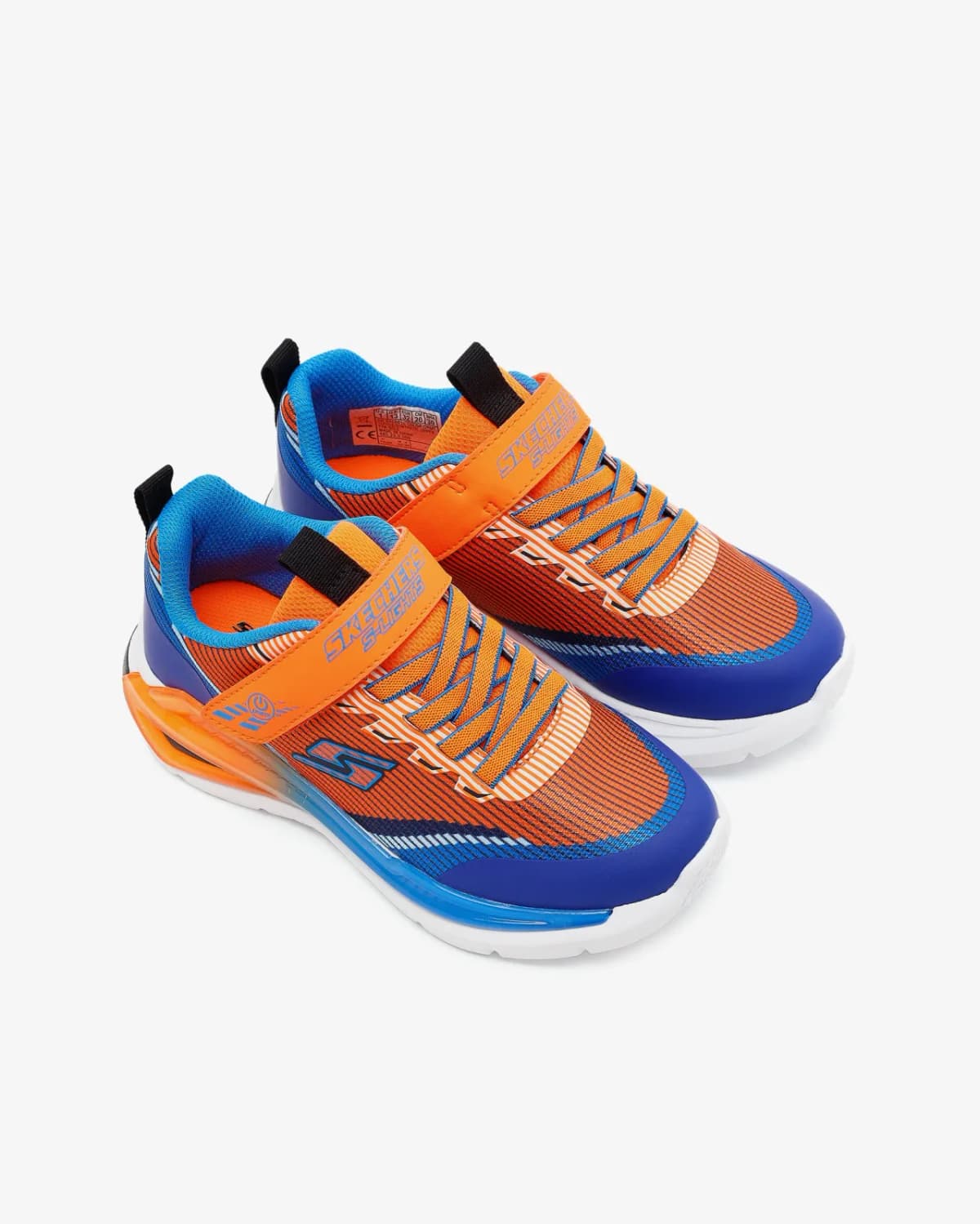 Skechers Tri-namics 2.0 Büyük Erkek Çocuk Turuncu Işıklı Spor Ayakkabı · 401661L-ORMT (5/6)