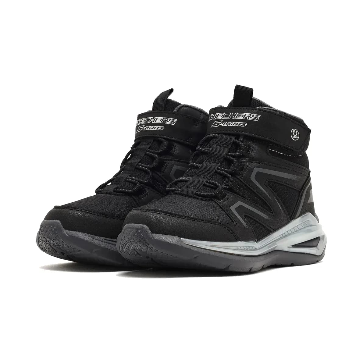 Skechers Tri-namics 2.0 Büyük Erkek Çocuk Siyah Işıklı Bot · 401662L-BKGY (3/6)