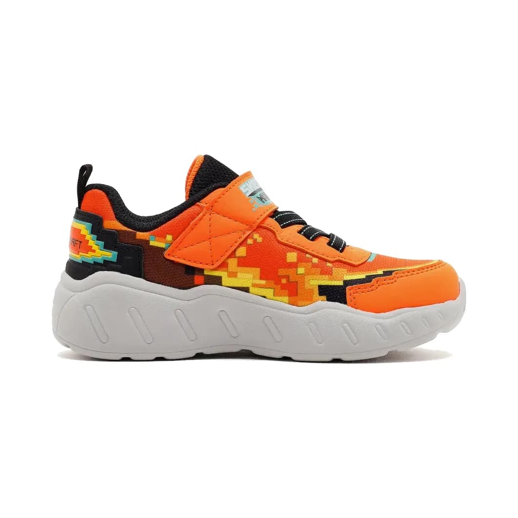 Skechers Mega Scene Küçük Erkek Çocuk Turuncu Spor Ayakkabı · 402162N-ORBK