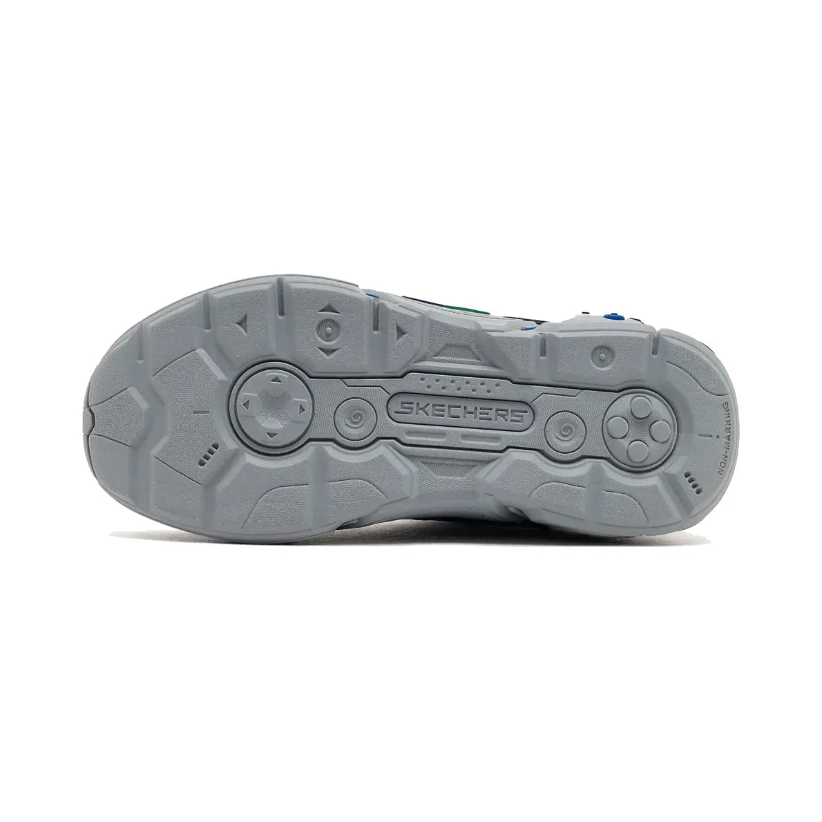 Skechers Gametronix 2.0 Büyük Erkek Çocuk Haki Spor Ayakkabı — Yeşil · 402270L-GRNV (4/5)