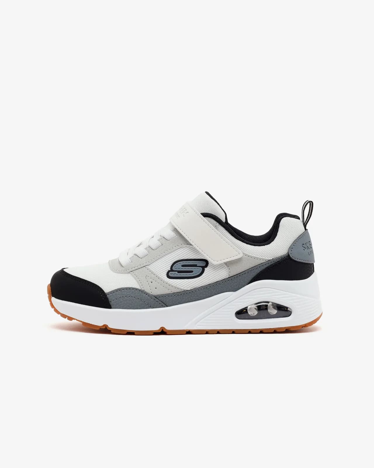 Uno - Retro-squad Büyük Erkek Çocuk Beyaz Sneakers