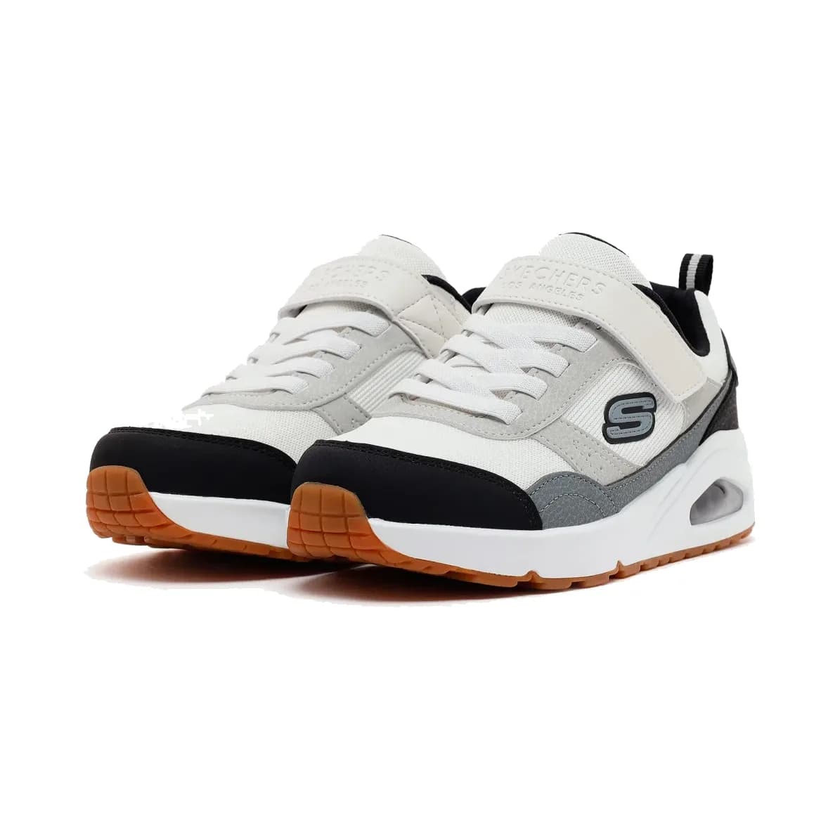 Skechers Uno - Retro-squad Büyük Erkek Çocuk Beyaz Sneakers · 403650L-WGY (3/5)