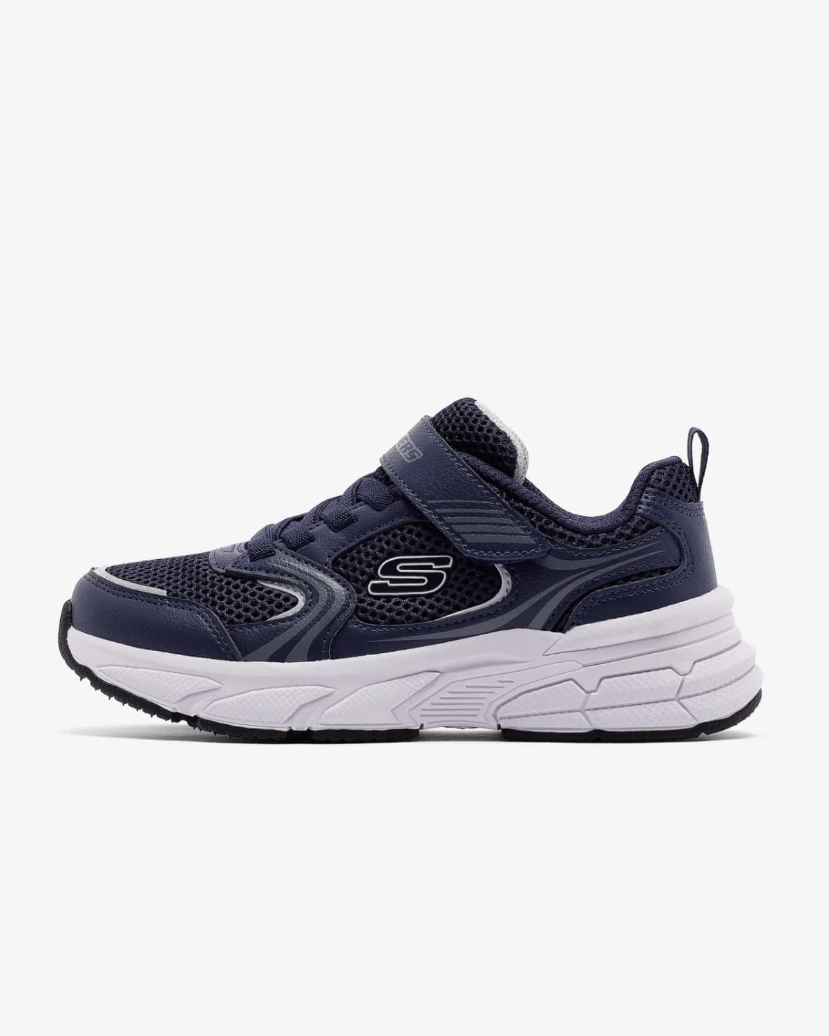 Skechers Retro-graph Büyük Erkek Çocuk Lacivert Spor Ayakkabı — Mavi · 403857L-NVY (2/7)