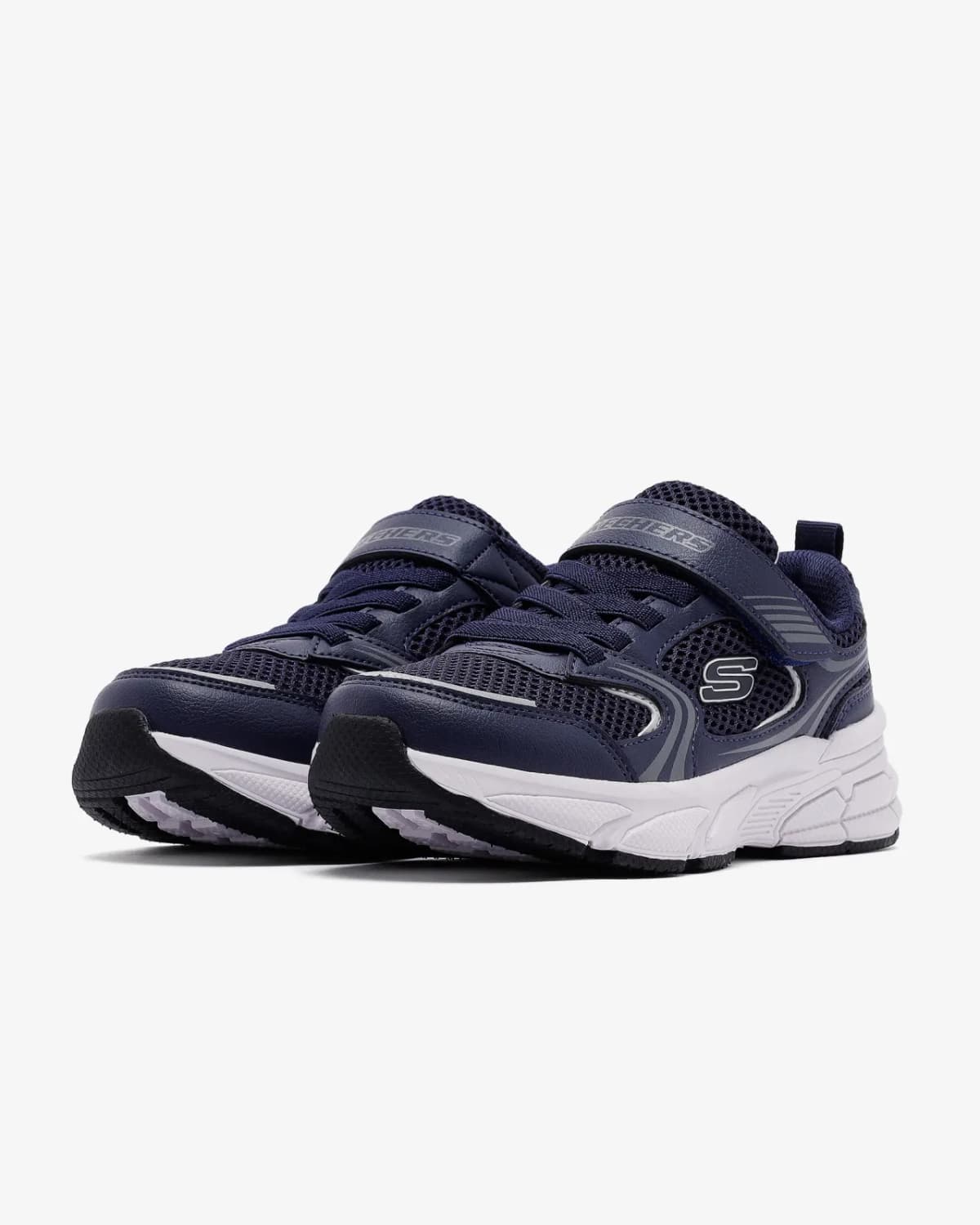 Skechers Retro-graph Büyük Erkek Çocuk Lacivert Spor Ayakkabı — Mavi · 403857L-NVY (3/7)