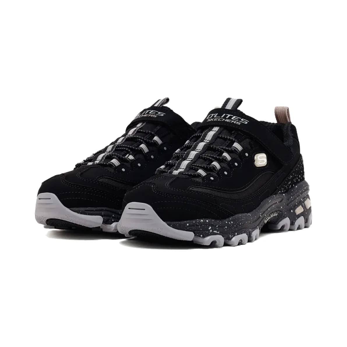 Skechers D'lites Büyük Erkek Çocuk Siyah Sneakers · 405327L-BKGY (3/5)