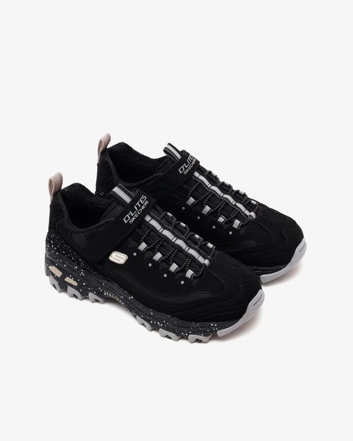Skechers D'lites Büyük Erkek Çocuk Siyah Sneakers · 405327L-BKGY (5/5)