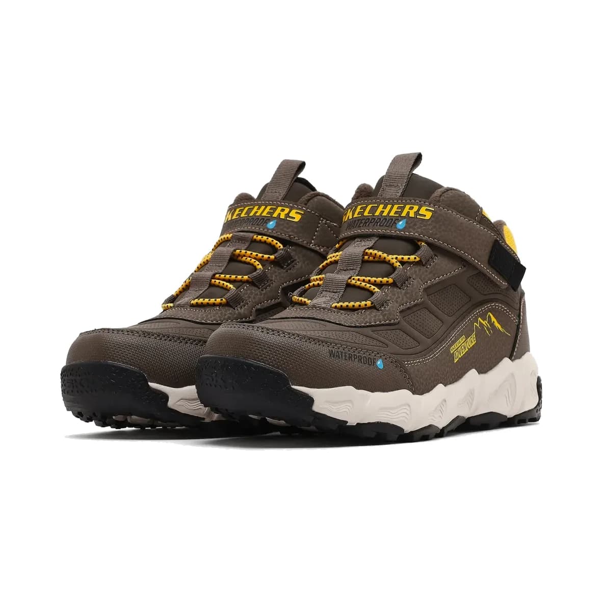 Skechers Velocitrek Büyük Erkek Çocuk Bej Su Geçirmez Bot · 406447L-TPYL (3/5)