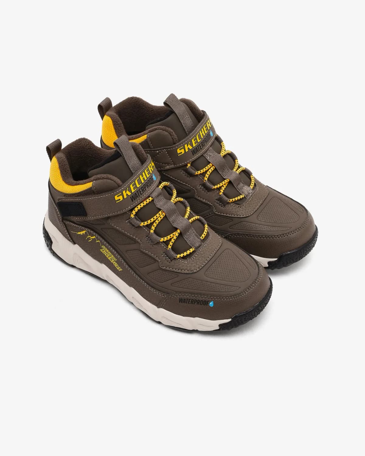 Skechers Velocitrek Büyük Erkek Çocuk Bej Su Geçirmez Bot · 406447L-TPYL (5/5)
