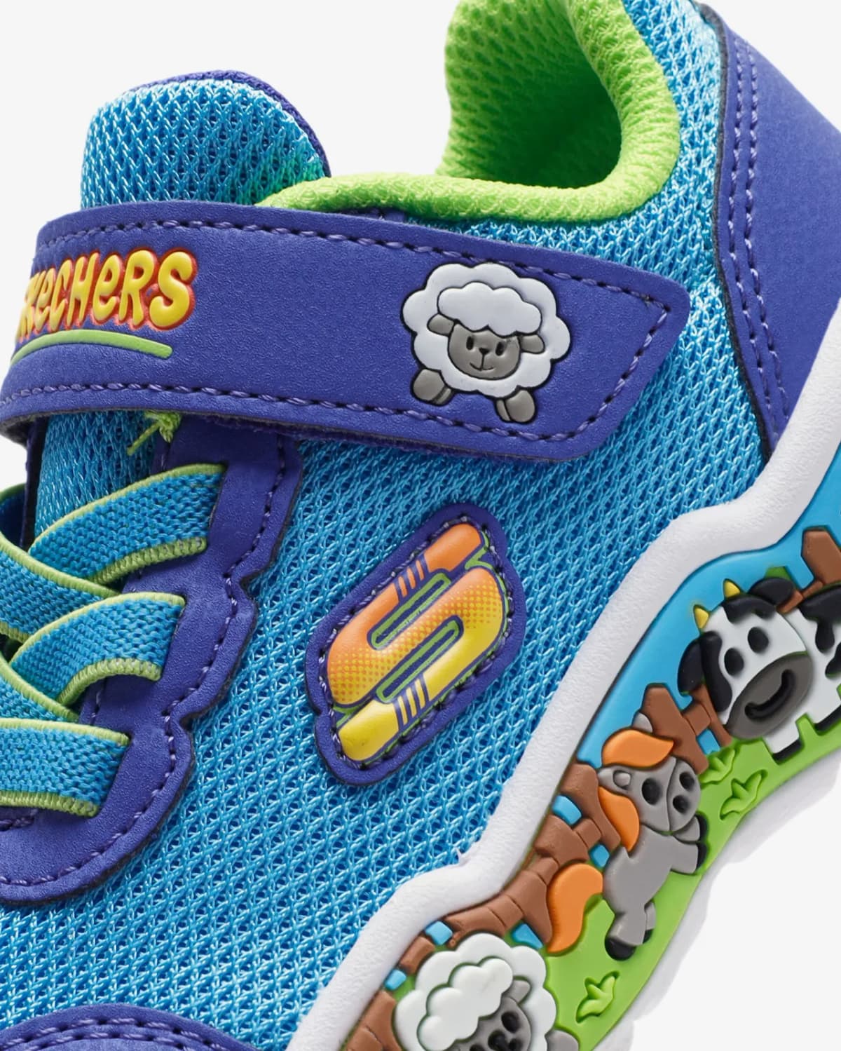 Skechers Play Scene Küçük Erkek Çocuk Mavi Spor Ayakkabı · 407312N-BLMT (11/12)