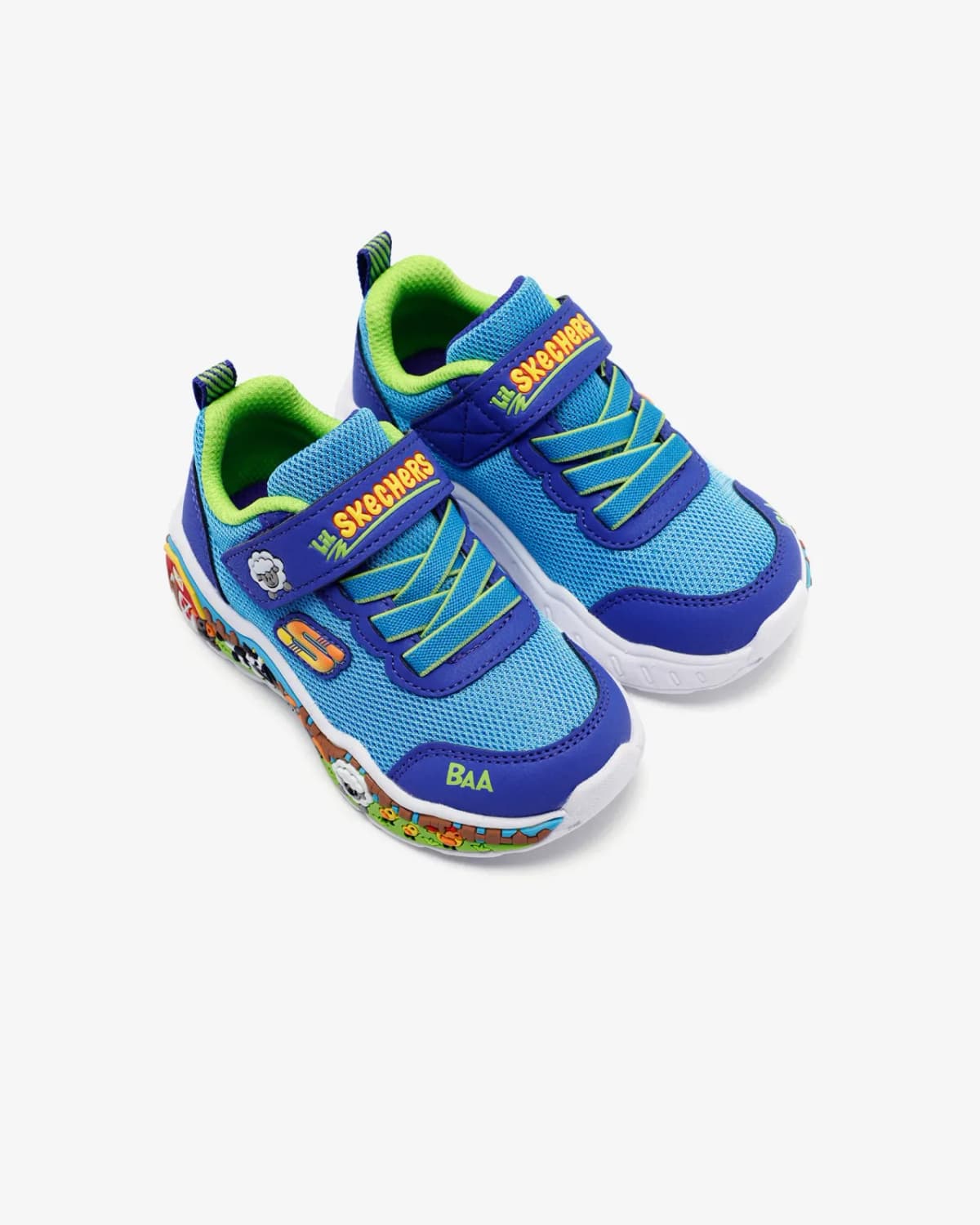 Skechers Play Scene Küçük Erkek Çocuk Mavi Spor Ayakkabı · 407312N-BLMT (6/12)