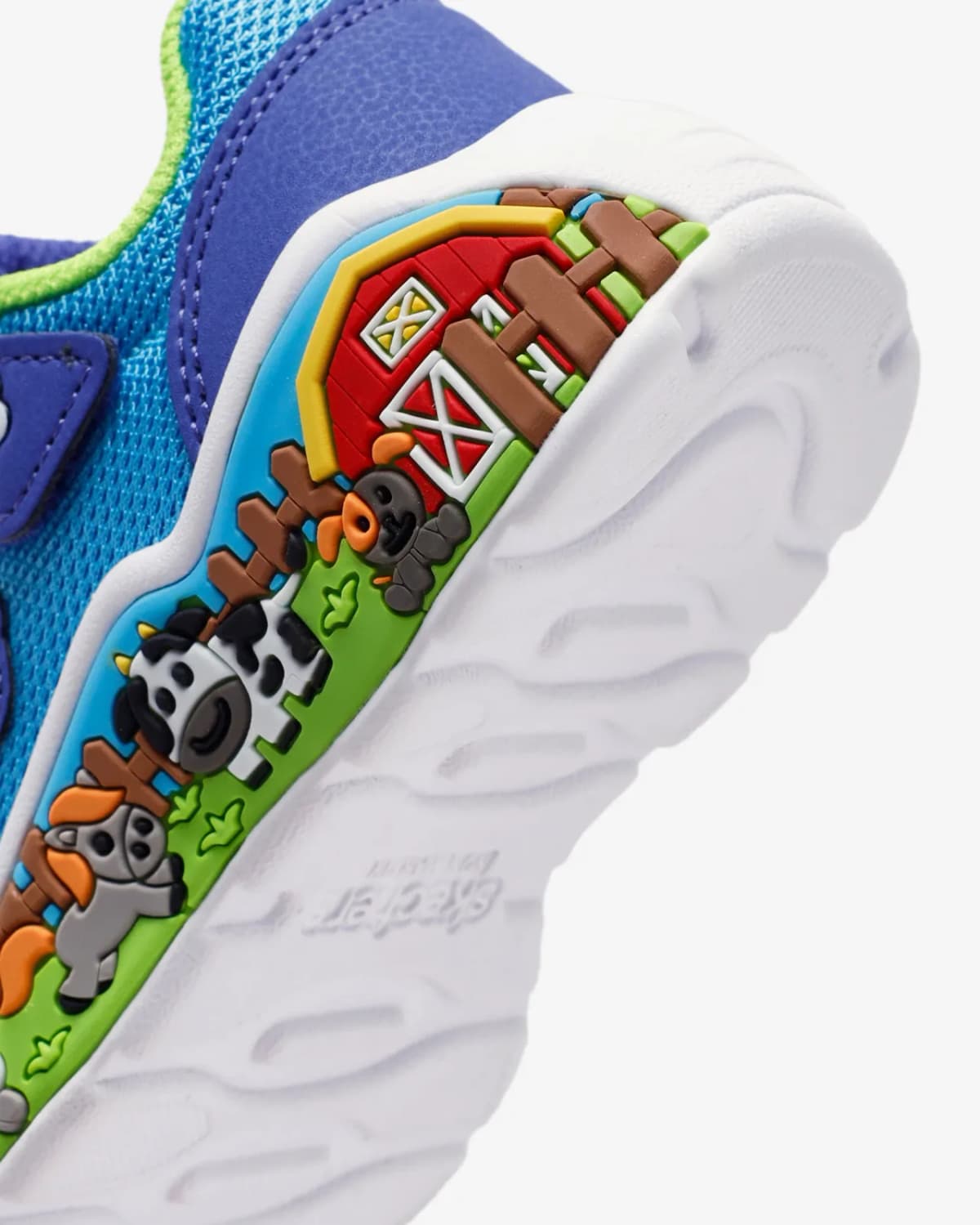 Skechers Play Scene Küçük Erkek Çocuk Mavi Spor Ayakkabı · 407312N-BLMT (10/12)