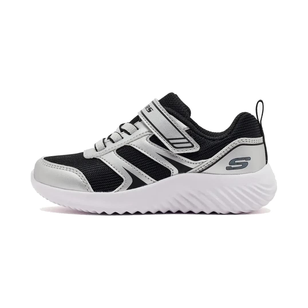 Skechers Bounder Küçük Erkek Çocuk Gri Spor Ayakkabı · 407609N-SLBK (2/5)