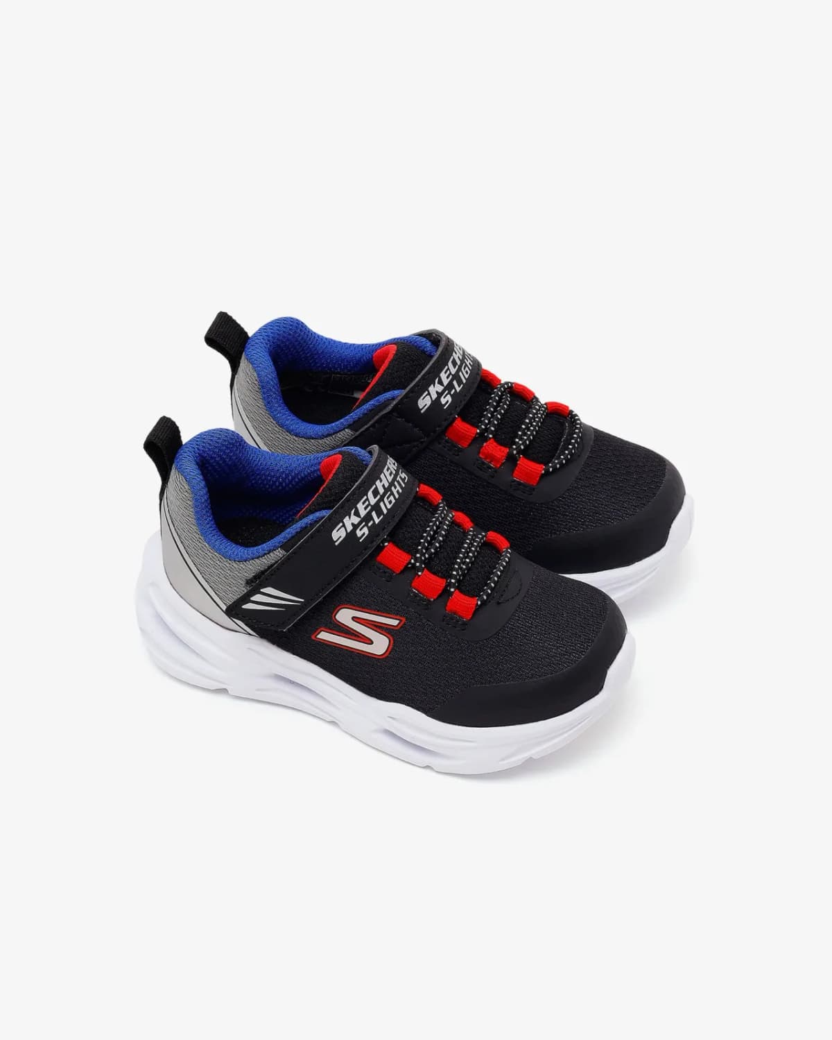 Skechers Lil'glide Step Lights Küçük Erkek Çocuk Siyah Işıklı Spor Ayakkabı · 407628N-BKBL (5/6)
