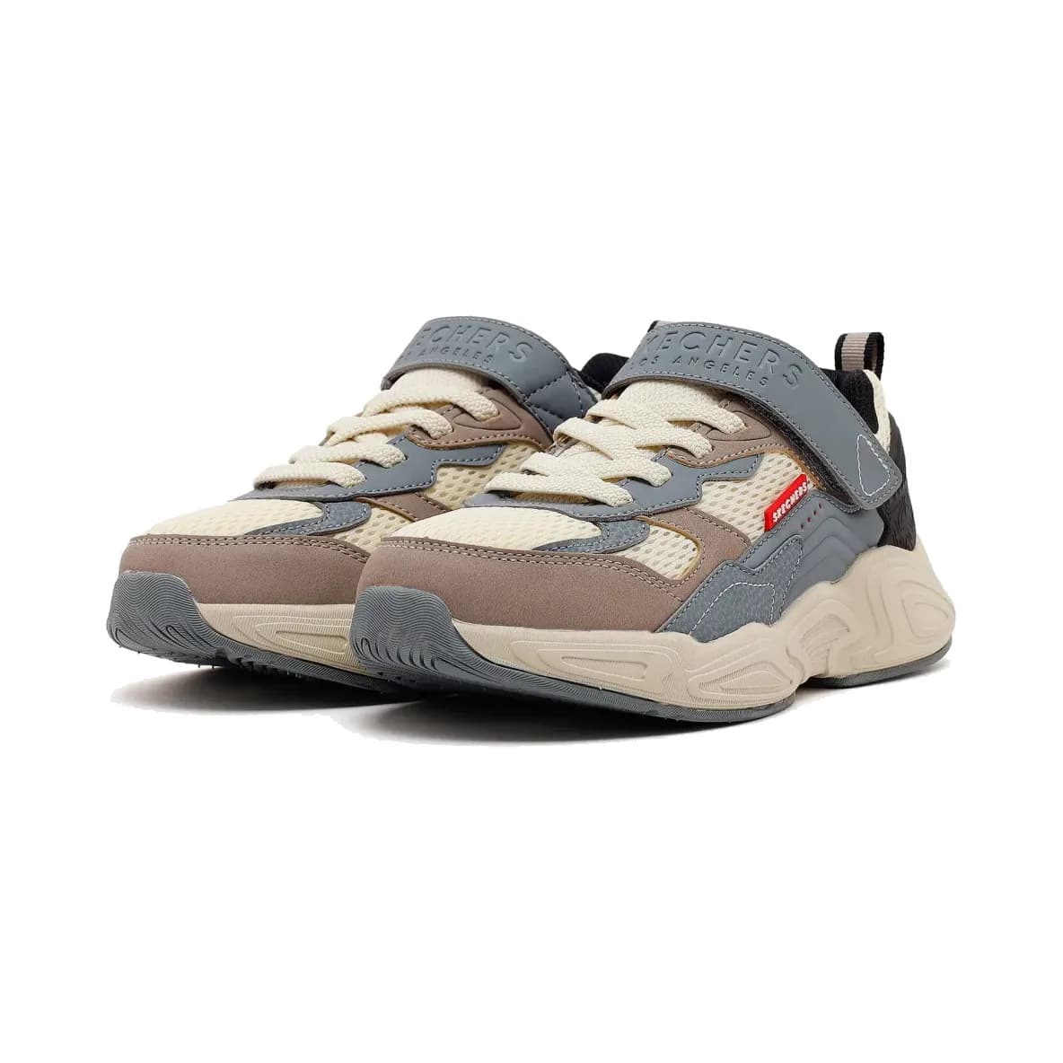 Skechers Mega-quake - Seismotech Büyük Erkek Çocuk Gri Spor Ayakkabı · 419030L-GRY (3/5)