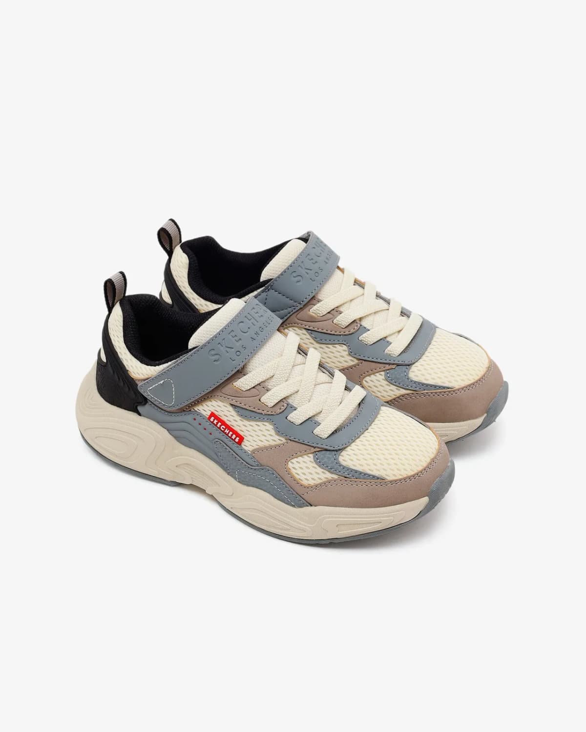 Skechers Mega-quake - Seismotech Büyük Erkek Çocuk Gri Spor Ayakkabı · 419030L-GRY (5/5)