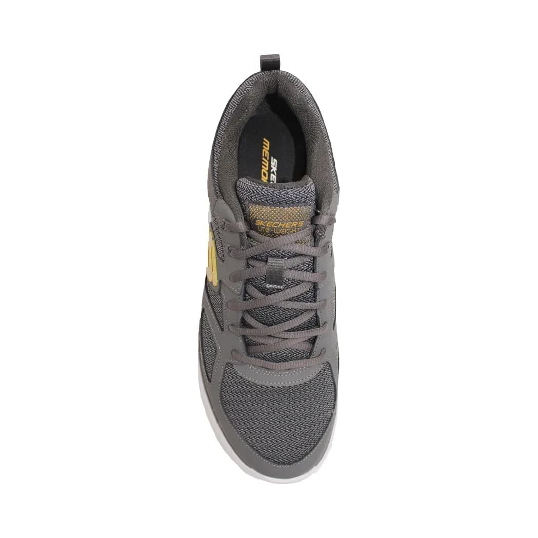 Skechers Lite Weight Qtr Overlay Erkek Spor Ayakkabı Gri · 52635-CHAR (3/3)